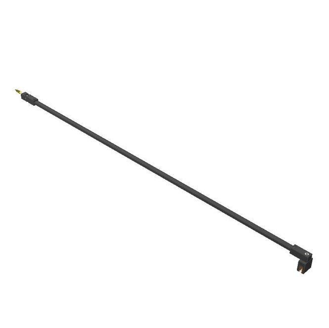 Hovedbilde VikingBad Støttestag 6/8mm glass-vegg 120cm, sort