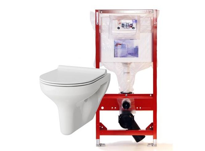 Hovedbilde Vikingbad Vito med SLIM Soft Close Sete TECE ...