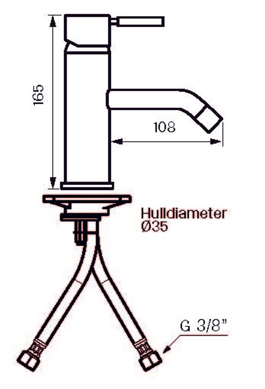 Tapwell EVM071 servantbatteri Bronze