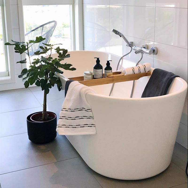 VikingBad Badekar Ellipse, 177cm