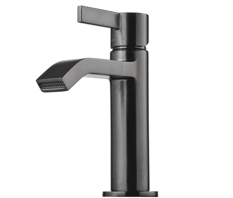 Tapwell ARM071 Servantbatteri Brushed Black Chrome