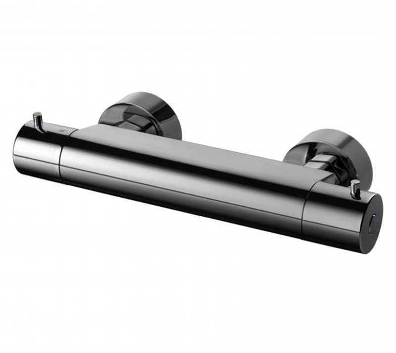 Tapwell EVM168 Dusjbatteri Black Chrome