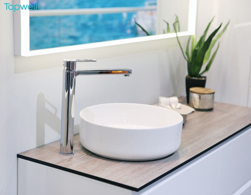 Tapwell RIN081 Servantbatteri Krom