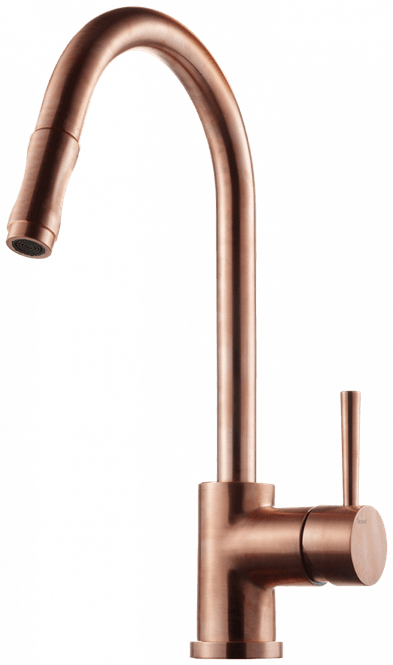 Hovedbilde Tapwell EVO185 Kjøkkenbatteri, Oksiderende Kobber