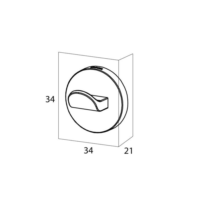 Tiger Noon liten krok, matt sort