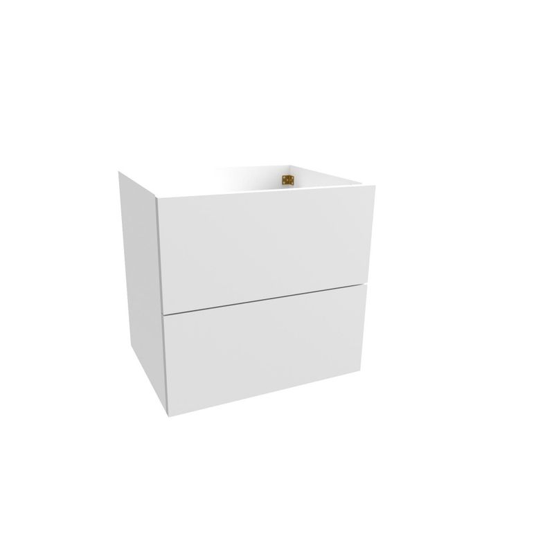 Vikingbad MIE 50SLIM Servantskap, slett, hvit matt