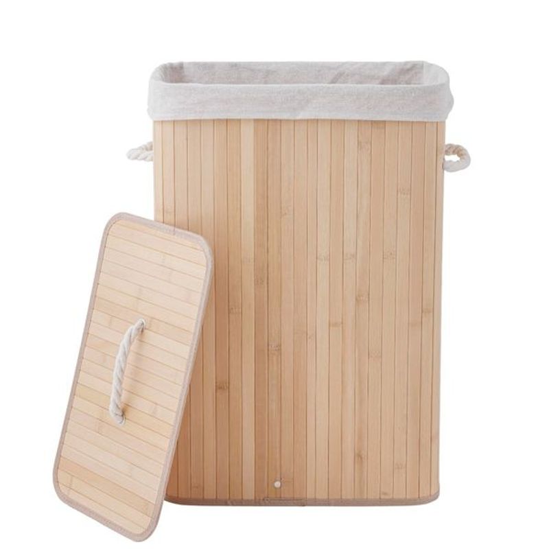Sealskin Bamboo skittentøyskurv natur