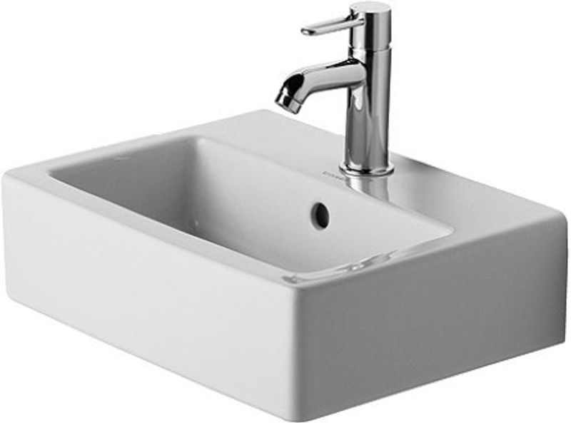Duravit Vero servant B45xD35 m/overløp og kranhull