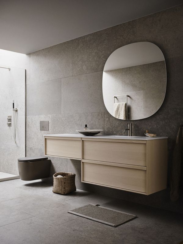 Tapwell EVM071 Servantbatteri Brushed Nickel