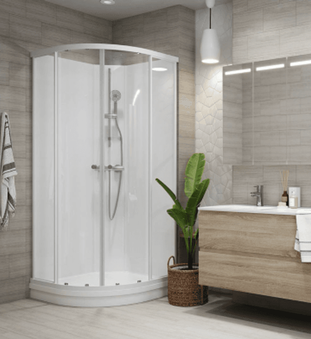 Hovedbilde VikingBad Sofia Dusjkabinett 90x90x210 Basic
