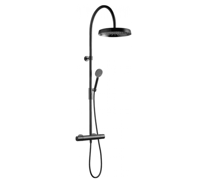 Hovedbilde Tapwell ARM7300 Takdusj Brushed Black Chrome