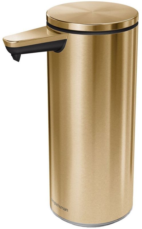 Simplehuman ST1067 Oppladbar Såpedispenser med adaptiv sensor – Messing
