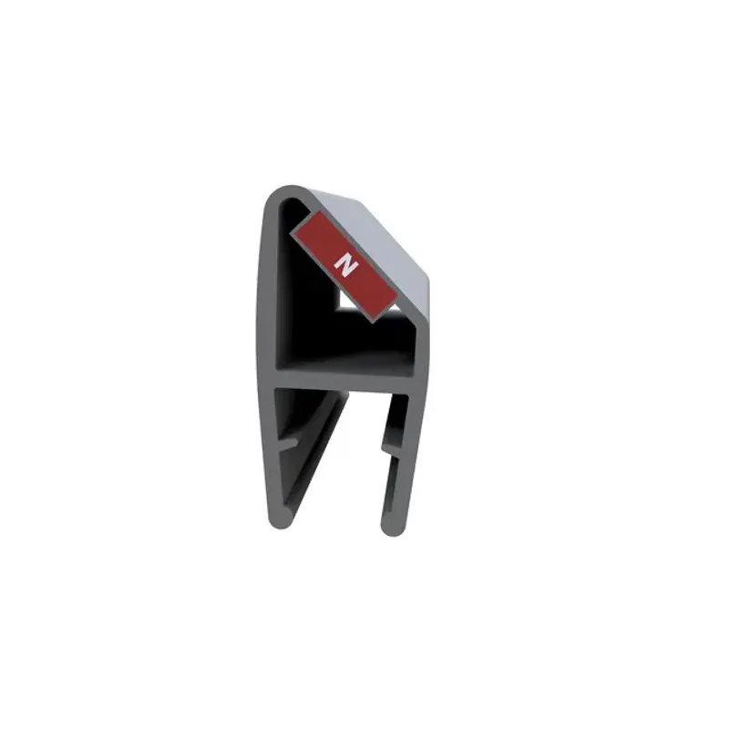 Vikingbad Magnetprofil dusjdør LIAM hjørne 190,2 cm – klar eller matt sort PVC
