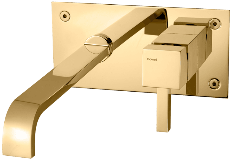 Tapwell BOX008 RETTANGOLO Oksiderende Messing