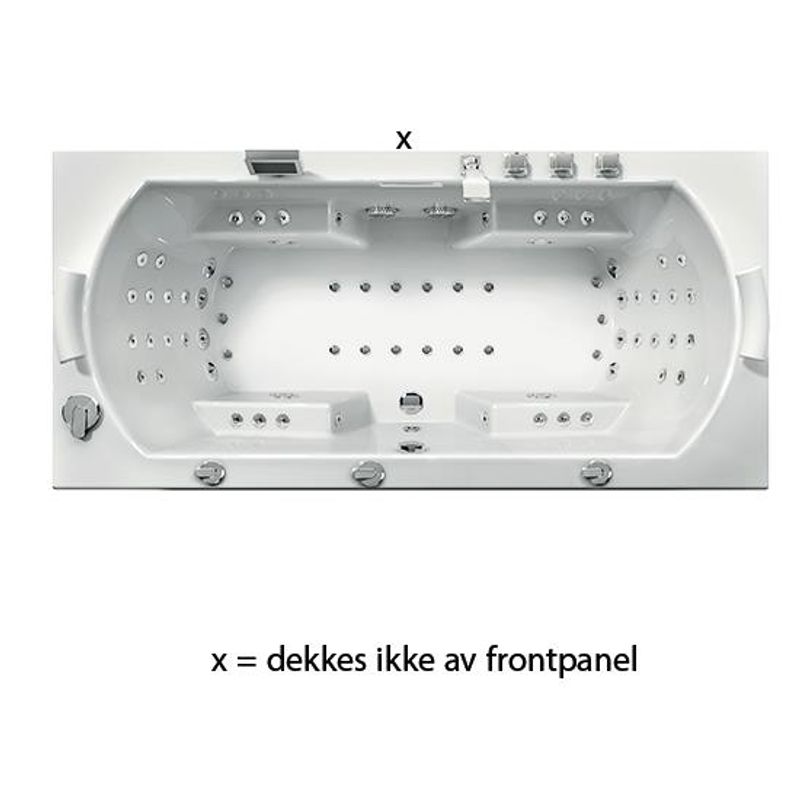 VikingBad Vigen 180 Massasjebad Xtreme