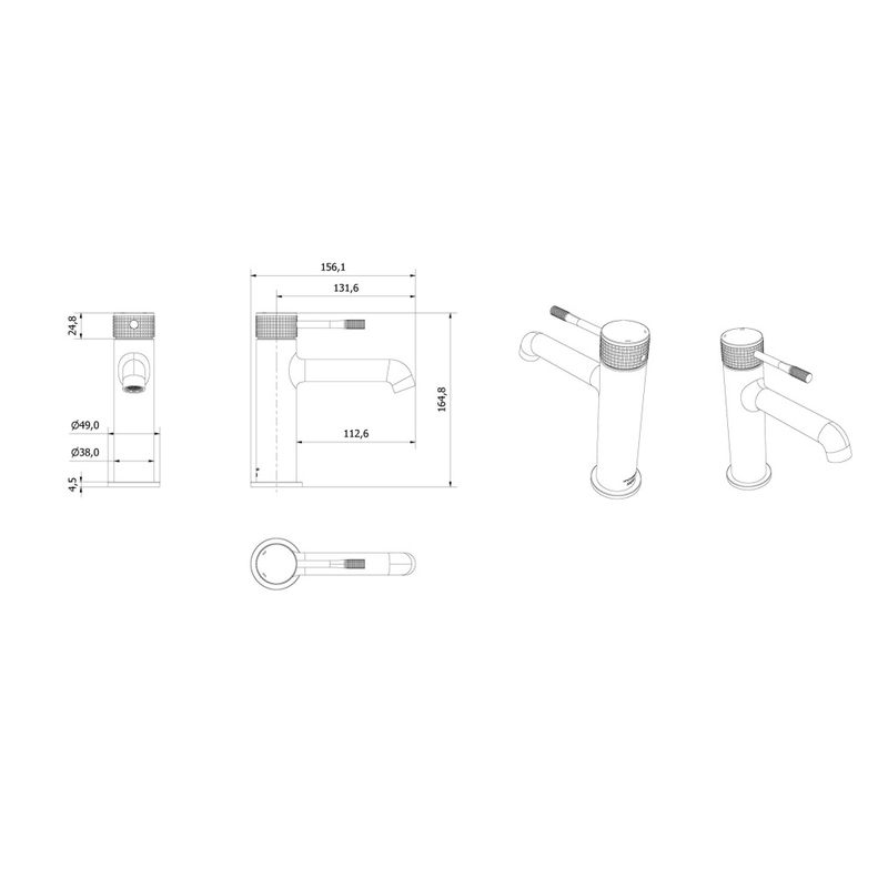 Vikingbad Servantkran Eiril