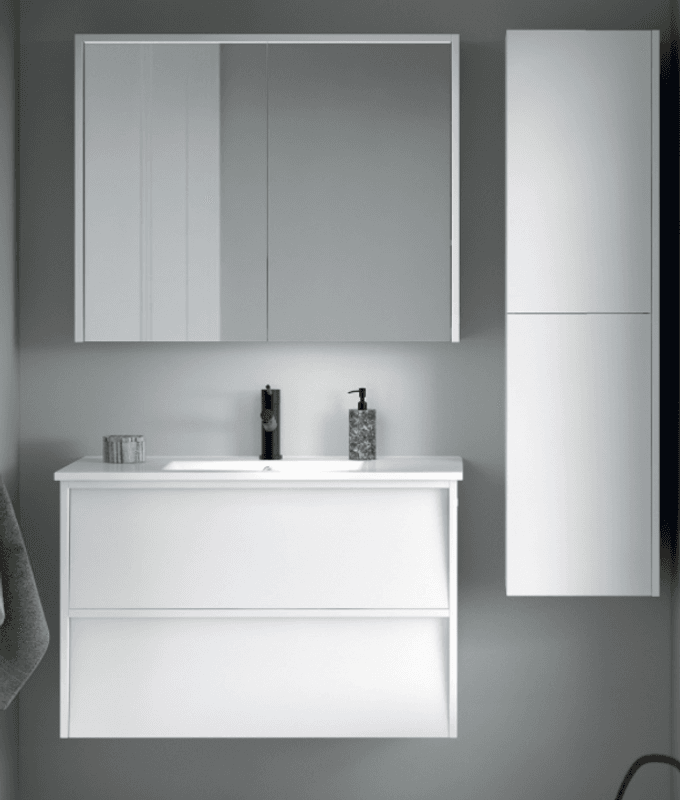 A-collection Servantbatteri Azur Eco I med pop-up ventil