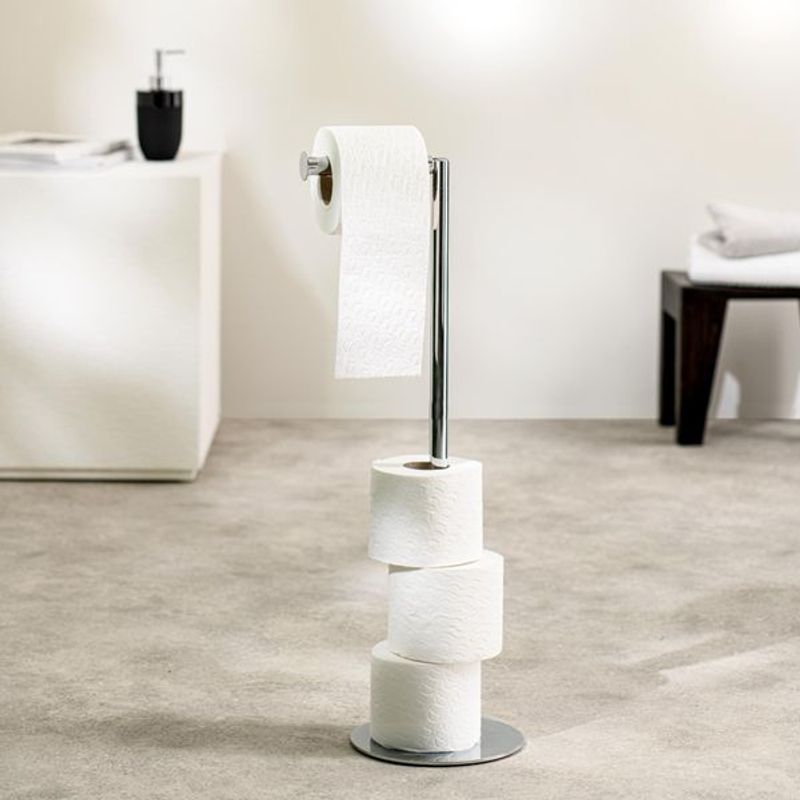 Sealskin Industrial 2i1 toalettrullholder krom